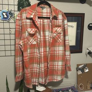 Simply Southern Plaid Shacket Size XL